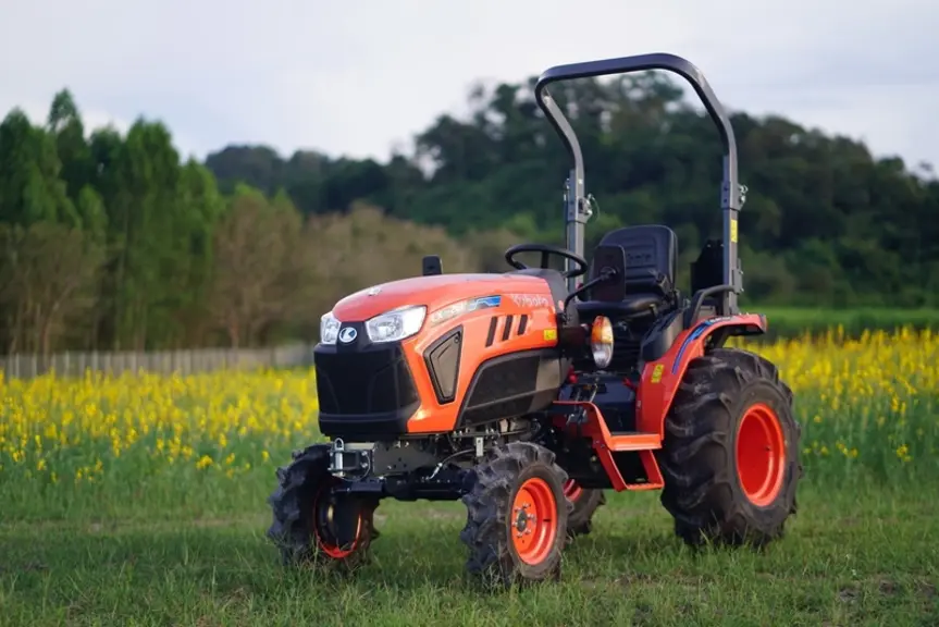 Kubota lance un microtracteur électrique de 25 ch.