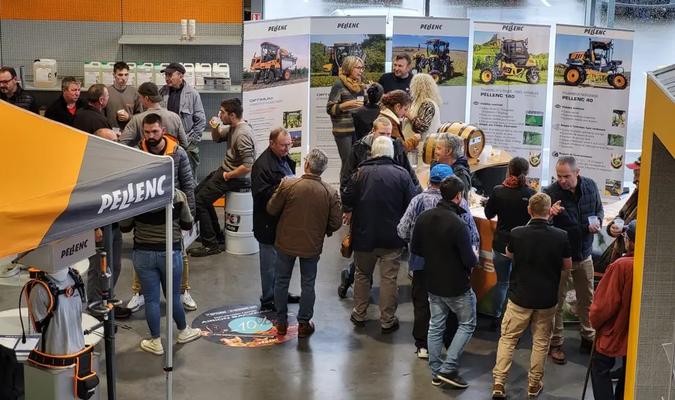 Les viticulteurs de la région se sont déplacés en nombre aux portes ouvertes de Pellenc Bourgogne, les 9 et 10 novembre derniers.