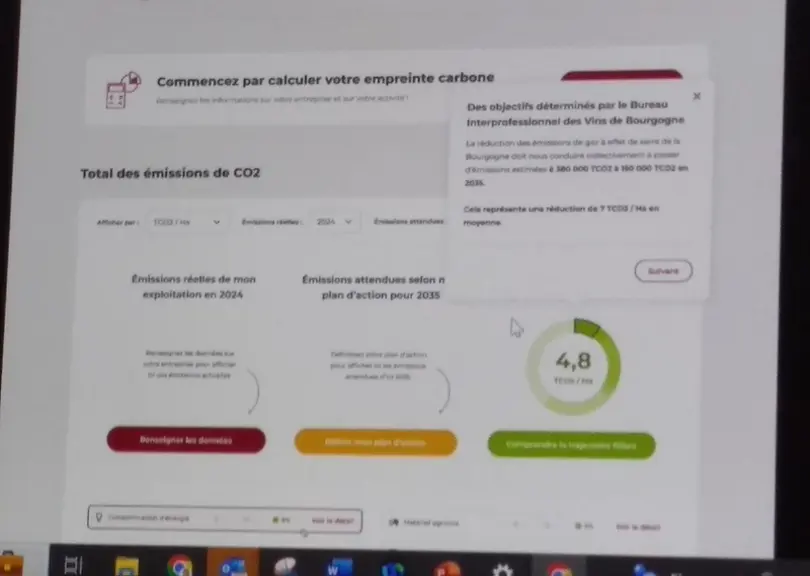 L'ergonomie de Wine Pilot a été travaillée pour encourager les utilisateurs et les guider. 
