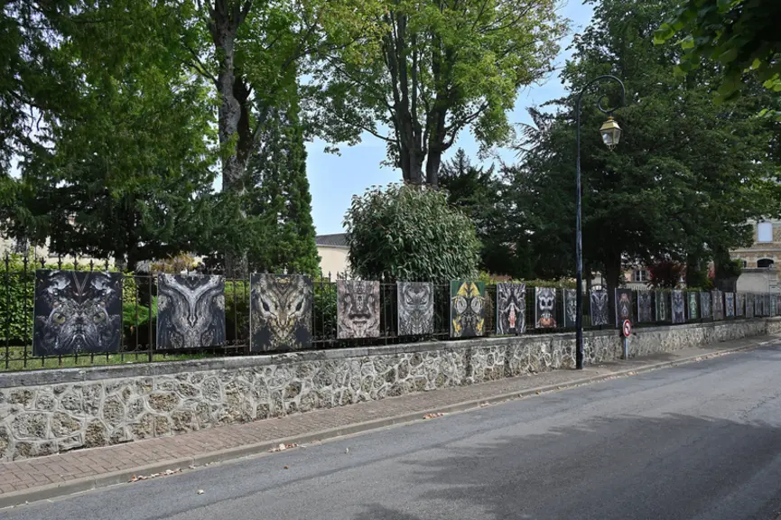 La série « Les mondes parallèles » a notamment été exposée à Avize dans la Marne. 
