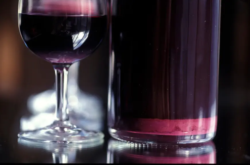 Vin / dépôts après fermentation dans bouteille et verre / vins de Loire / dépôt de tartre ?