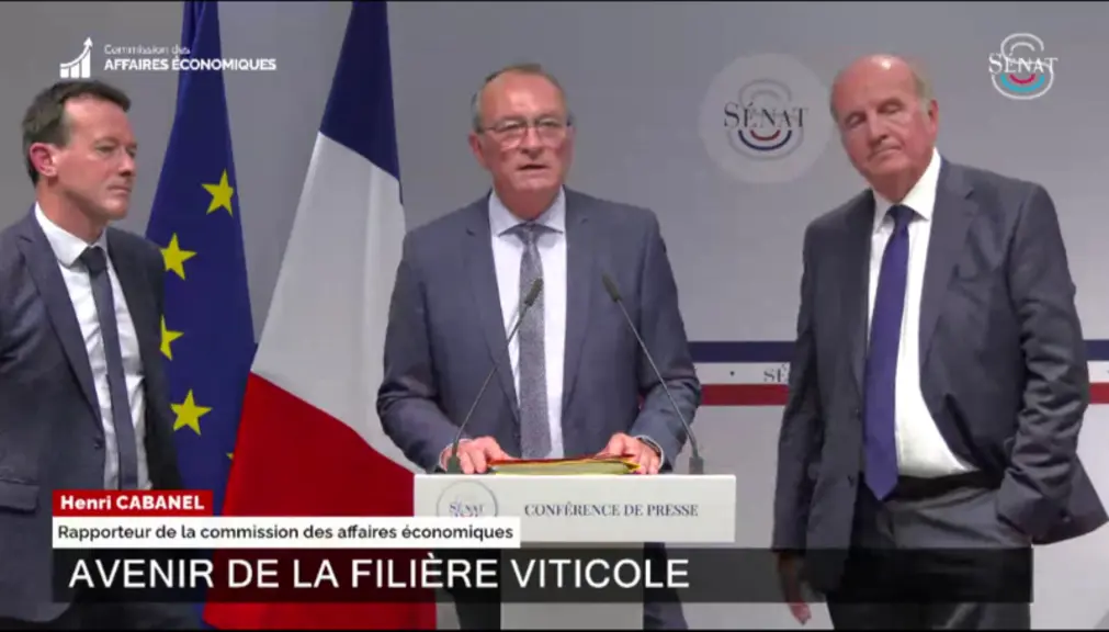 Sébastien Pla, Henri Cabanel, Daniel Laurent sénateurs