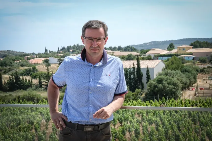 <em class="placeholder">Jean-Marie Fabre, président des Vignerons indépendants</em>