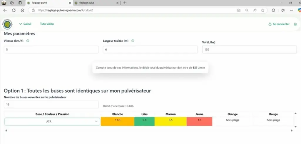 <em class="placeholder">Capture d'écran du site Mon Réglage Pulvé</em>
