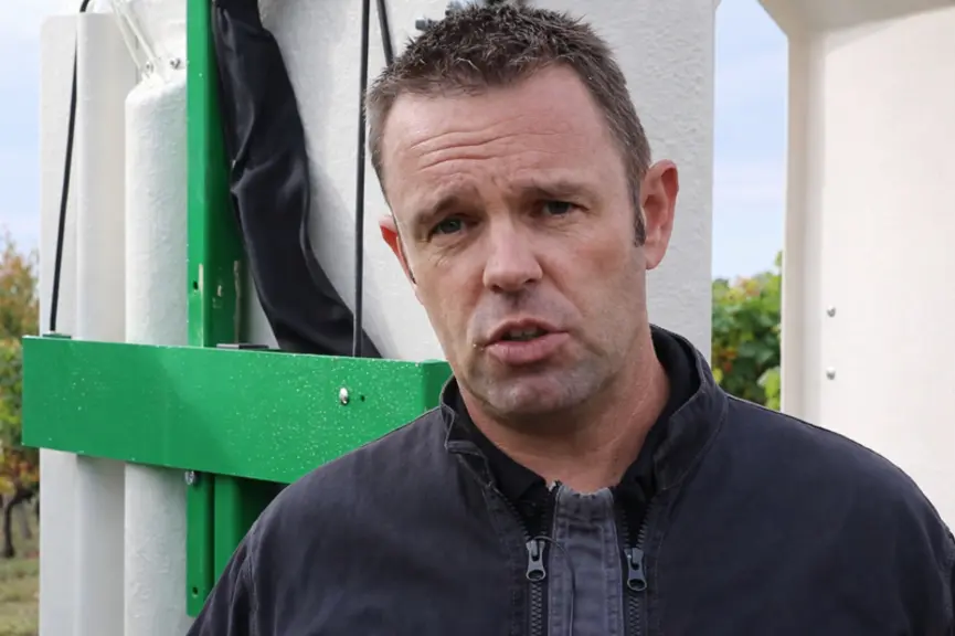 <em class="placeholder">Loïc Pasdois, conseiller en agroéquipement : "Mon Réglage Pulvé a remisé ma base de données sur les abaques des buses."</em>