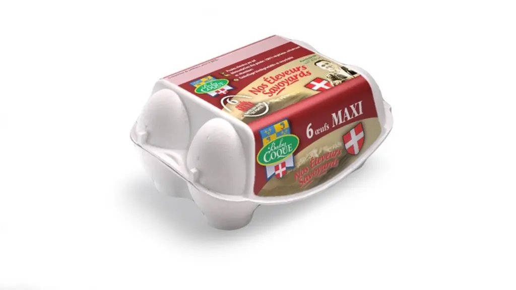 Boite de six oeufs Nos éleveurs Savoyards "Baby Coque" © Envie d’œufs
