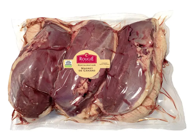Pour l'instant, seuls les magrets et foies crus Rougié sont garantis sans antibiotqiue. © Euralis