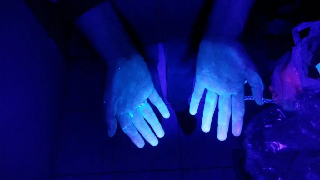 Éleveur et visiteur doivent se laver les mains soigneusement avant de revêtir l'équipement (charlotte, cotte et bottes) pour entrer dans la zone de vi