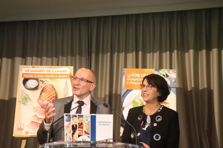 Michel Fruchet et Marie-Pierre Pé relativisent l’impact du Covid-19 par rapport à l’arrêt total imposé en 2016 pour éliminer le virus influenza aviair