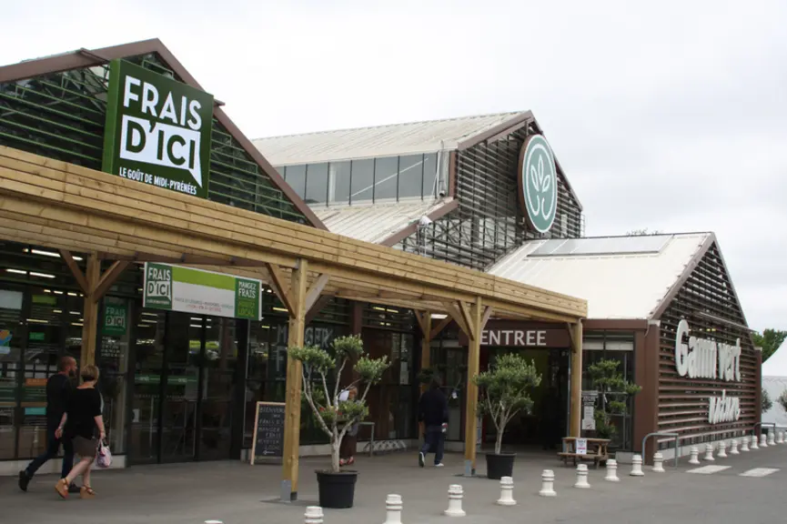 Vivadour vend en direct dans les magasins Frais d'ici établis dans ses jardineries gersoises. © Vivadour