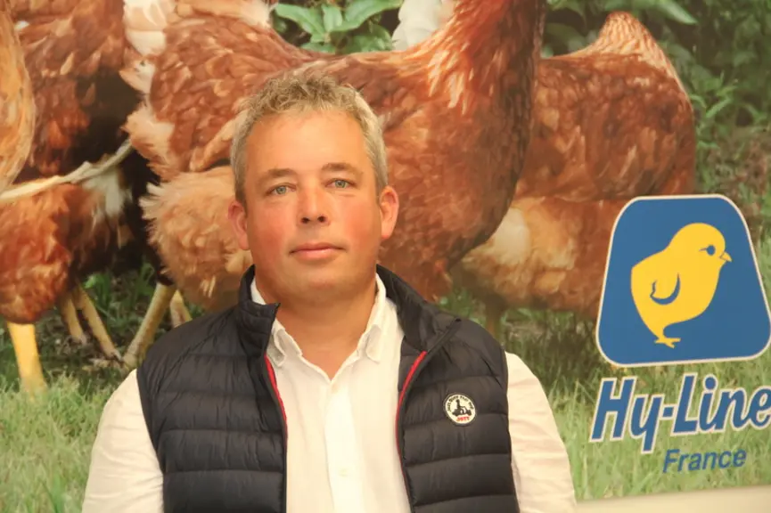 Frédéric Masson, directeur d’Hy-Line France : « La méthode d’ovosexage d’AAT est non invasive, ce qui évite tout risque de contamination croisée. »