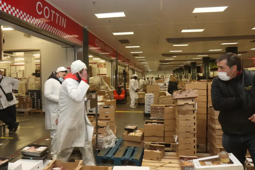 Le MIN de Rungis a traité 83 000 tonnes de produits frais de volailles en 2019, majoritairement distribués en Ile de France