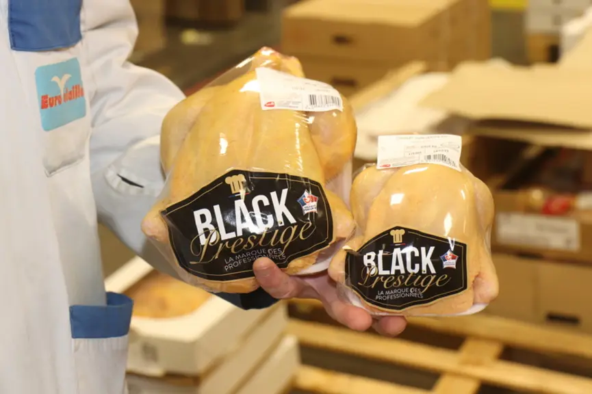 Eurovolailles developpe sa marque Black prestige pour aider sa clientèle de bouchers à se différencier.