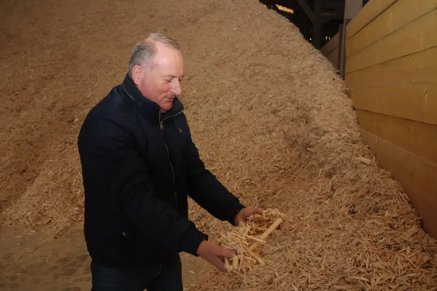 Pour Jean-Michel Choquet, il était essentiel d'accéder à une ressource en bois énergie revenant à moins de 100 euros la tonne.