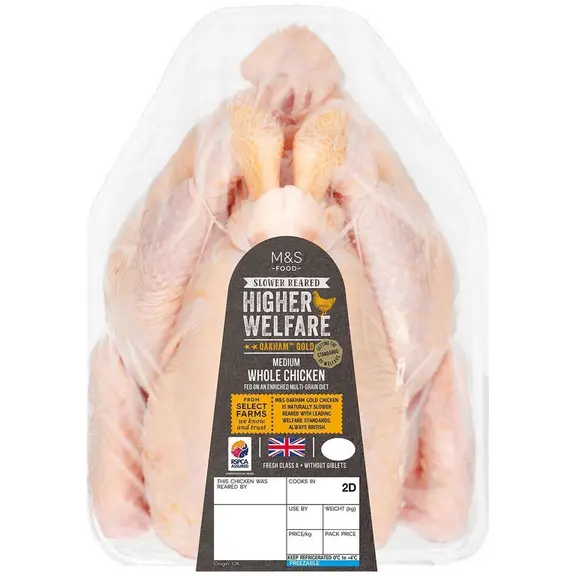 Lancé en septembre 2022, le poulet Oakham Gold de Marks & Spencer qui répond au cahier des charges ECC a rencontré un succès d'estime à confirmer dans un contexte ...