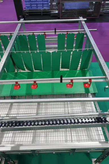Le module Green Way de 2,4 m de large avec son nid très simplifié.