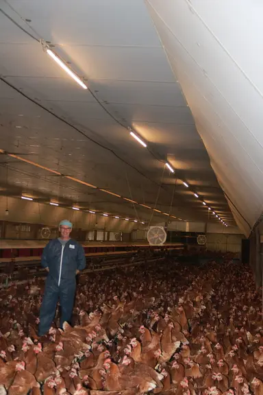 <em class="placeholder">Eleveur dans son bâtiment pondeuses</em>