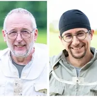 Guy (à gauche) et Ulrich (à droite) détiennent chacun 50% des parts.