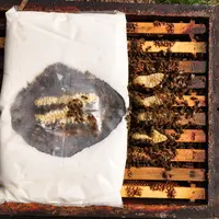 Le candi peut servir de nourriture pour les abeilles.