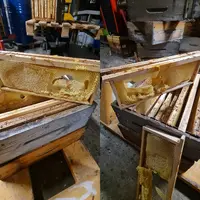 Exemple de cire fondue
