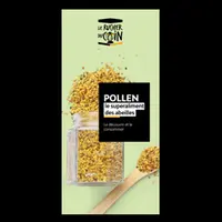 Plaquette sur le pollen à distribuer à ses clients