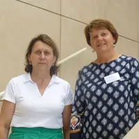 Lydie Bernard, vice-présidente du conseil régional et présidente de la commission Agriculture et agroalimentaire, et Patricia Maussion, vice-président