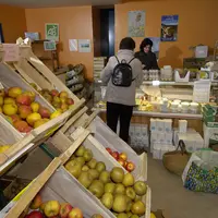 Magasin de vente directe bio