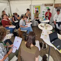 Des représentants de La Coopération agricole en conférence de presse sur Tech & Bio