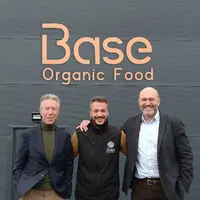 Didier Suberbielle, président de Natimpact, Charif Benabderrahmane, fondateur de Base Organic Food et Frédéric Terrisson, directeur général de Natimp