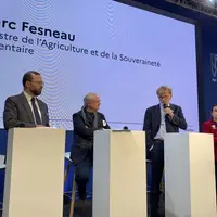 Marc Fesneau sur le salon de l'Agriculture le 28 février 2024 annonçant le plan d'urgence bio