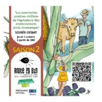 Affiche de la saison 2 de la Route de la bio