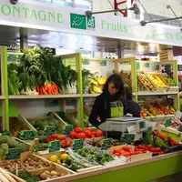 rayon fruits et légumes bio