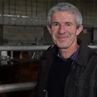 Francis Rousseau, animateur de l'association Le Veau sous la mère