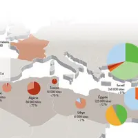 infographie export de bovins vifs sur pays tiers