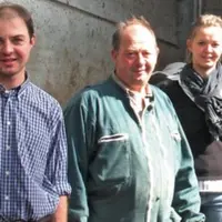 Ludovic, André et Marie-Andrée Roetynck. "Toutes nos bêtes sont élevées pour être valorisées en vente directe, supprimant ainsi les intermédiaires."