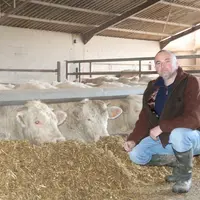 David Lachassagne a apprécié la rusticité et le rendement en grain et paille de l'orge hybride.