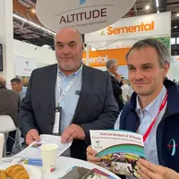 Didier Boussaroque et Benoît  Julhes, respectivement, président et vice-président du groupe Altitude.