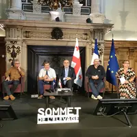 Conférence de presse de présentation du Sommet de l'élevage 2023 au ministère de l'Agriculture.