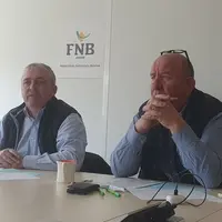 Patrick Bénézit, président de la Fédération Nationale Bovine (FNB) et Cédric Mandin, son secrétaire général, présentent les propositions de la FNB pou