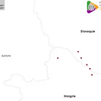 carte foyers fièvre aphteuse Slovaquie Hongrie mars 2025