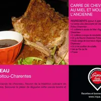 Des cartes avec des recettes faciles à cuisiner sont distribuées dans les supermarchés de la région.