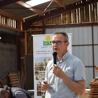 Christophe Maudet, responsable Ter'Elevage - Terrena lors de l'AG caprins le 25 juin.