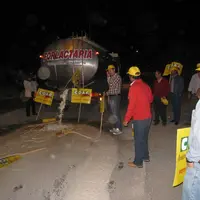 Le 15 octobre dernier, plus de 5 000 litres de lait de chèvre ont été déversé sur les routes de la région de Séville pour protester contre la baisse d