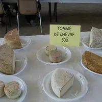 Quelques 20 agriculteurs producteurs de fromages fermiers de toutes espèces (chèvres principalement, mais aussi vache et brebis) ont participé.