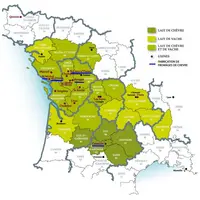 130 millions de litres de lait de chèvre sont collectées chaque année par Terra Lacta sur 14 départements. Les fromages de chèvre sont fabriqués à Bou