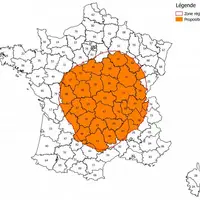 Depuis la mi octobre, un nouveau zonage est en place et les zones de protection et de surveillance ont fusionné.