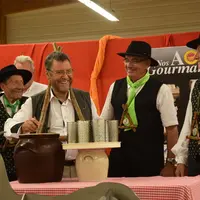 La soirée du 24 juin a été animée par les intronisations de Kacem Boussouar (photo), Cécile Laithier, Périco Légas, Jacky Salingardes, Jean-Philippe B