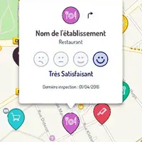 L'application mobile Alim’confiance indiquera le niveau d'hygiène des restaurants comme des fromageries fermières. © Alim'confiance