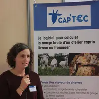 (Option)Catherine de Boissieu (Idele) présente les spécificités de Captec. © B. Morel