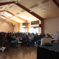 Le double du nombre d’éleveurs habituels s’est mobilisé pour ce colloque. © I. Heeren